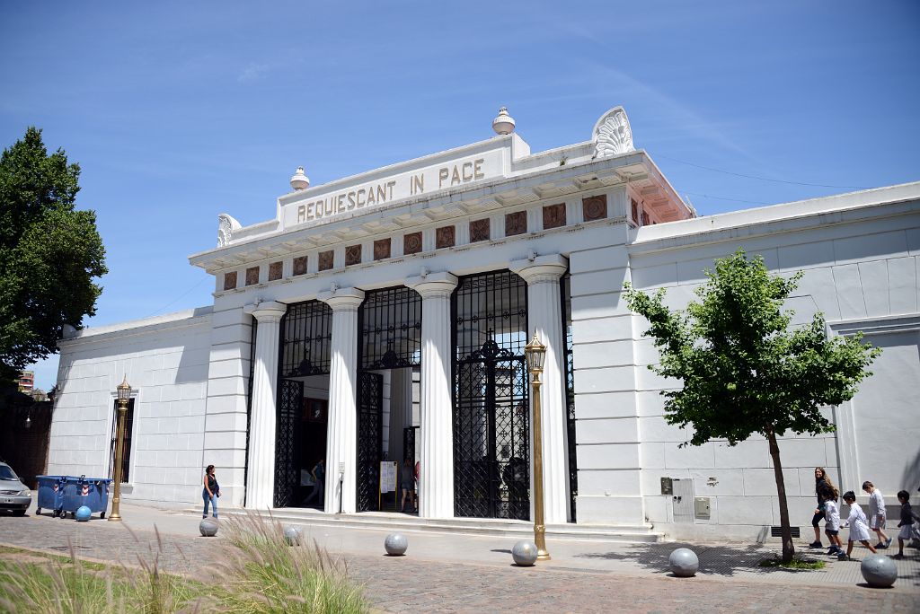 01 Requiescant in Pace Above Entrance To Recoleta Cemetery Buenos Aires